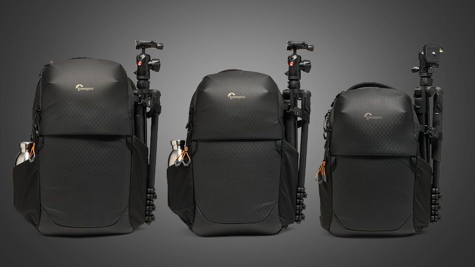 Lowepro FastPack IV: BP 450 AW IV,  BP 250 AW IV, and BP 150 AW IV