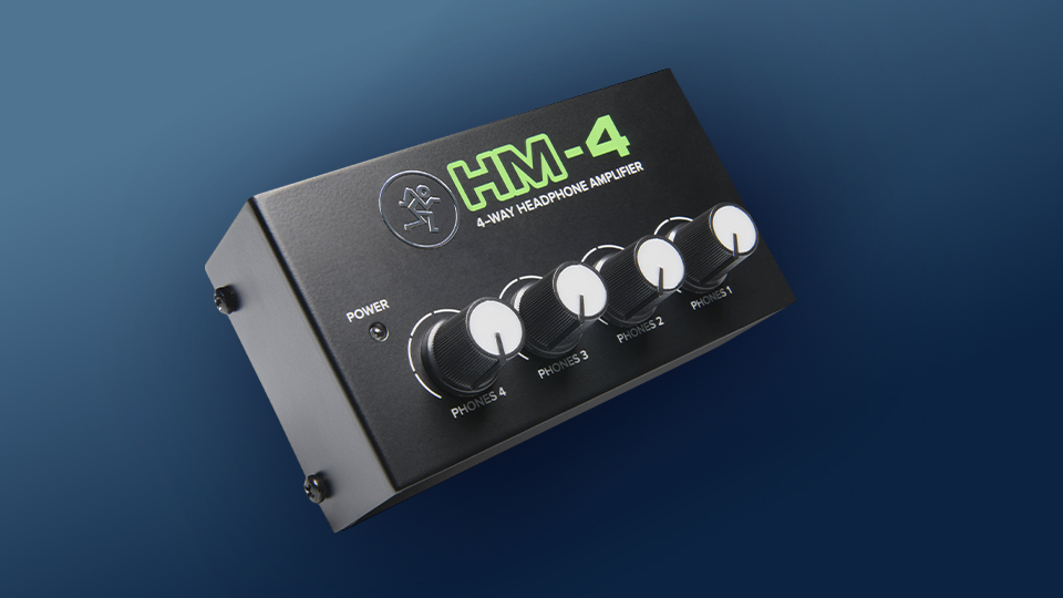 Mackie HM-4 4-Way Headphones Amplifier