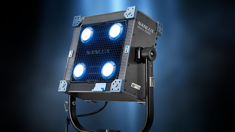 Nanlux Matrix 2500C LED RGB Multi Source Spotlight