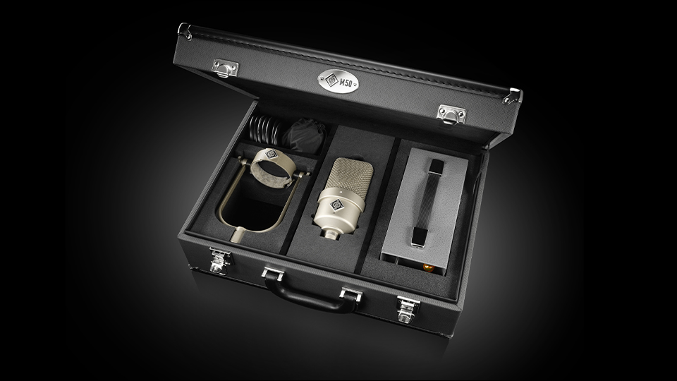 Neumann M 50 V Omnidirectional Large Diaphragm Tube Condenser Microphone Neumann M 50 V Omnidirectional Large Diaphragm Tube Condenser Microphone