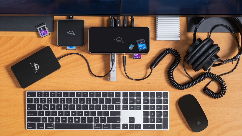 OWC 11 Port Thunderbolt 5 Dock with Thunderbolt Cable OWC 11 Port Thunderbolt 5 Dock with Thunderbolt Cable