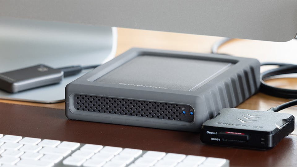 Oyen Digital MiniPro RAID V4 2 Bay USB C 3.2 Gen 2 Enclosure Oyen Digital MiniPro RAID V4 2 Bay USB C 3.2 Gen 2 Enclosure