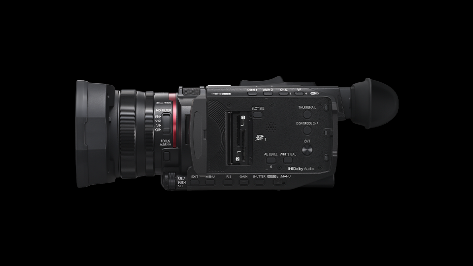 Panasonic HC-X1600 UHD 4K HDMI Camcorder with 24x Zoom
