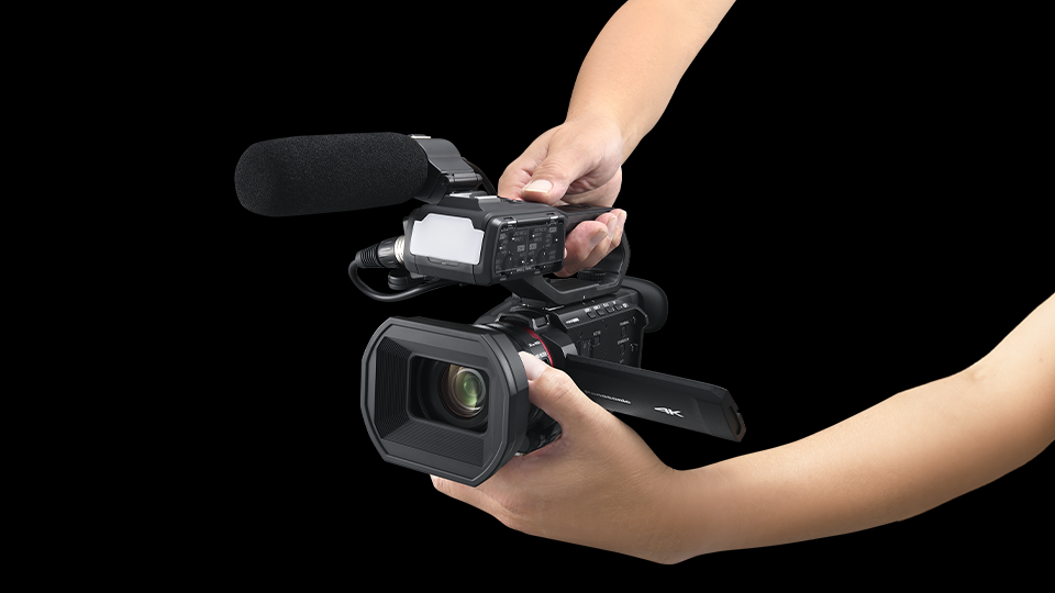 Panasonic HC-X2100 UHD 4K 3G-SDI/HDMI Pro Camcorder with 24x Zoom