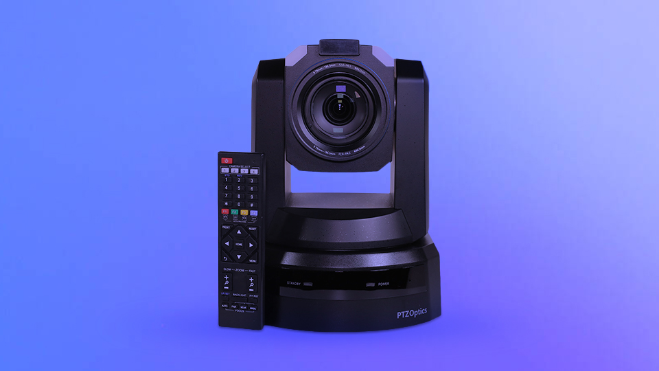 PTZOptics Rise 4K Broadcast PTZ Camera with 20x Optical Zoom with controller PTZOptics Rise 4K Broadcast PTZ Camera with 20x Optical Zoom with controller
