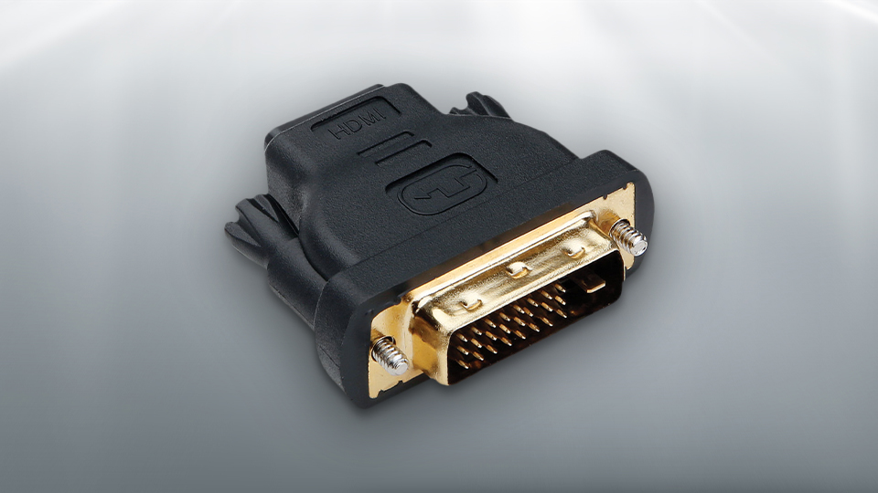 Pearstone HDMI Female to DVI D Male Video Adapter Pearstone HDMI Female to DVI D Male Video Adapter