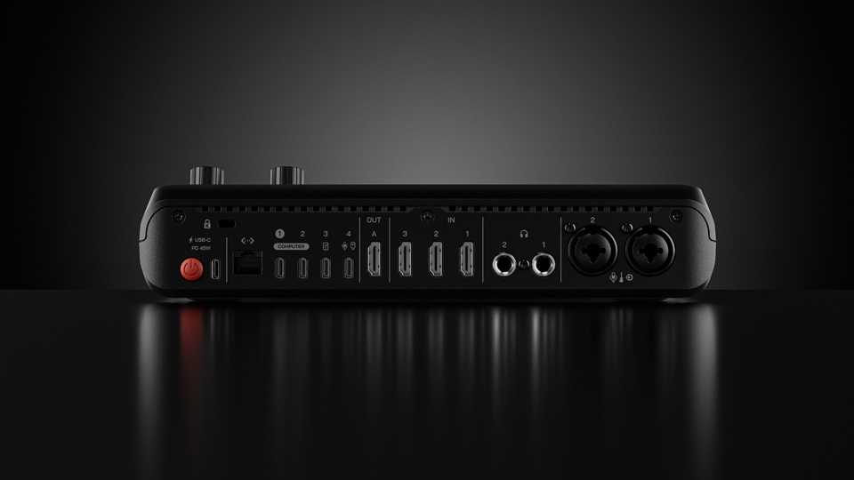 RØDECaster Video S Rear Components