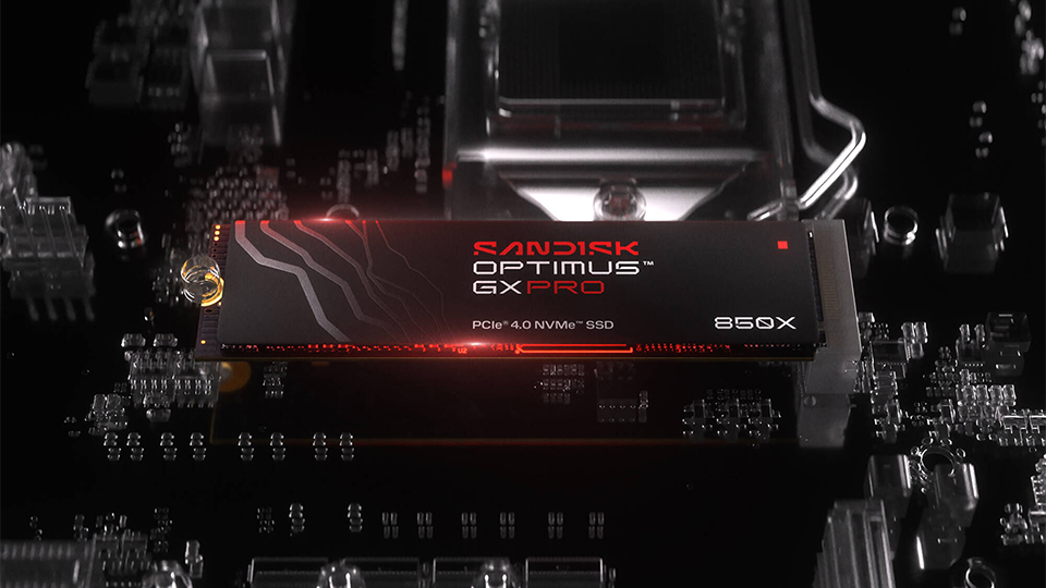 SanDisk 1TB Optimus GX PRO 850X NVMe PCIe 4.0 M.2 Internal SSD