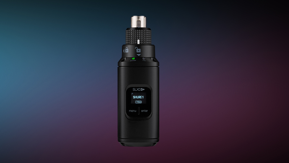 Shure SLXD3+ Digital Wireless Plug-On Transmitter