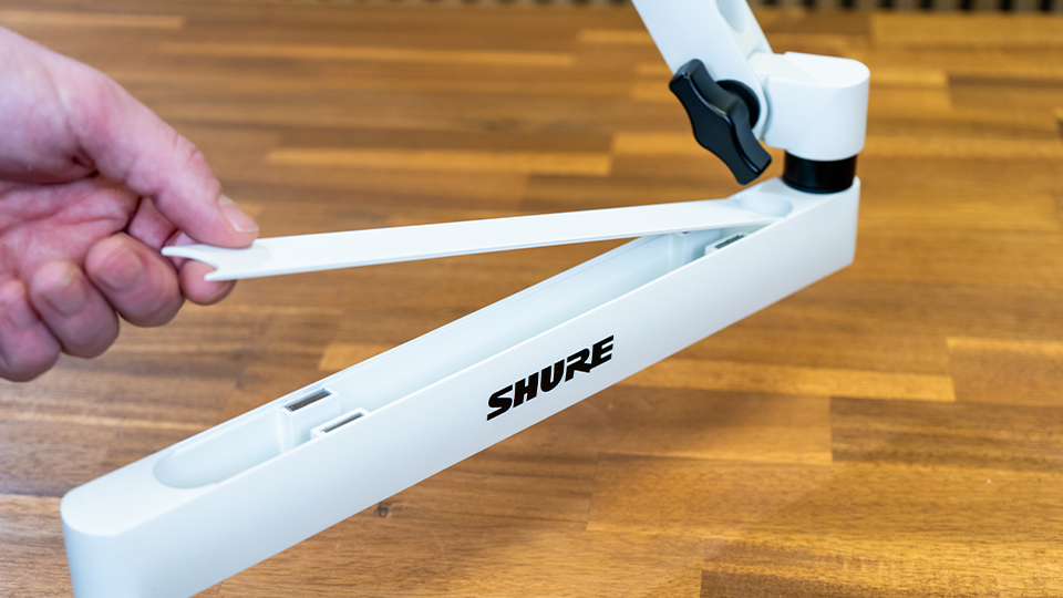 Shure by Gator Boom Arm Microphone Stand Removable Magnetic Movers