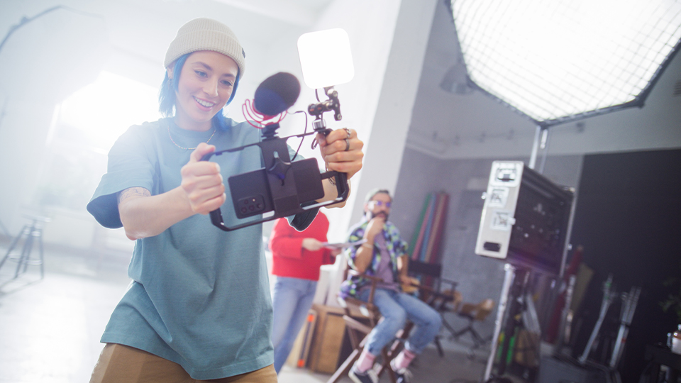 Smartphone is a valuable tool for b roll