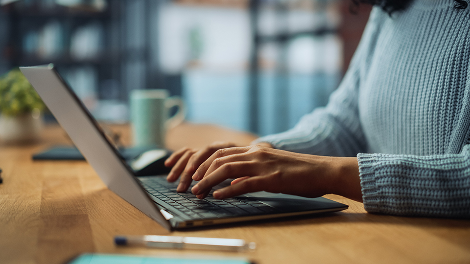 Woman on Laptop