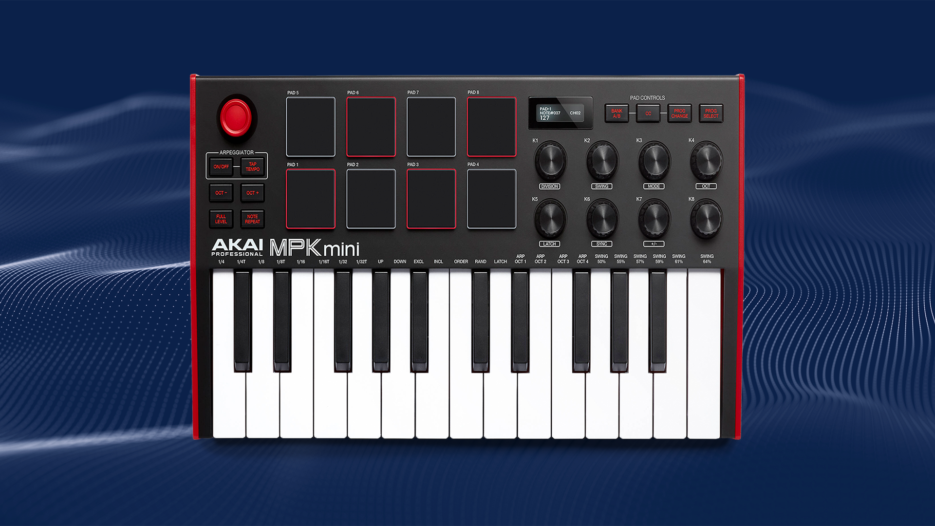 Akai Professional MPK Mini MK3 25-Key MIDI Controller (Original) Akai Professional MPK Mini MK3 25-Key MIDI Controller