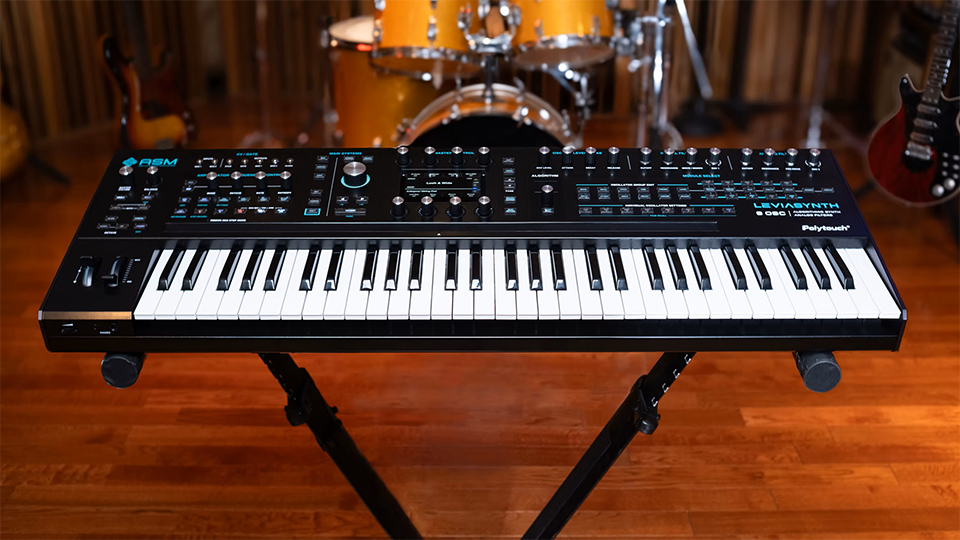 ASM Leviasynth Keyboard 16-Voice Analog/Digital Hybrid Synthesizer