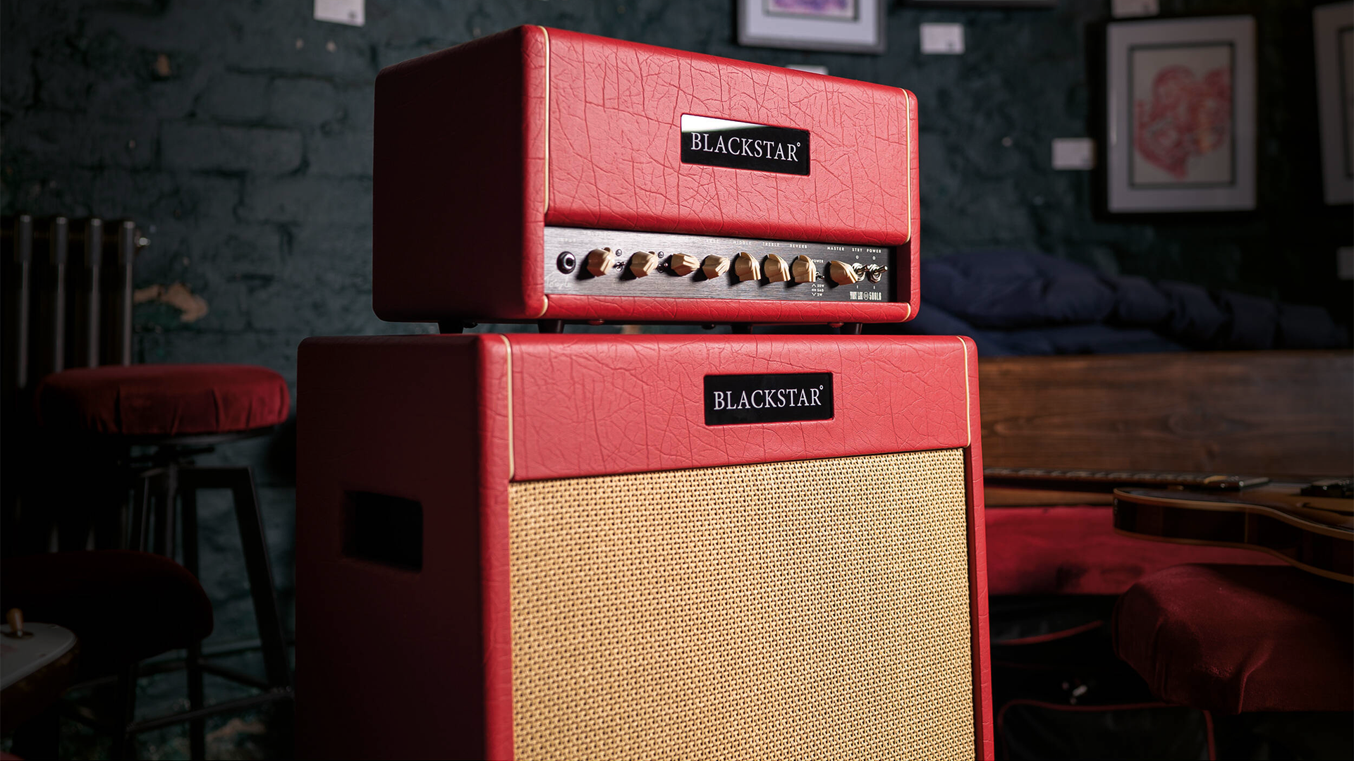 Blackstar St. James TL50 6L6 Toby Lee Signature 50W Tube Amplifier Head and Cabinet Blackstar St. James TL50 6L6 Toby Lee Signature 50W Tube Amplifier Head and Cabinet