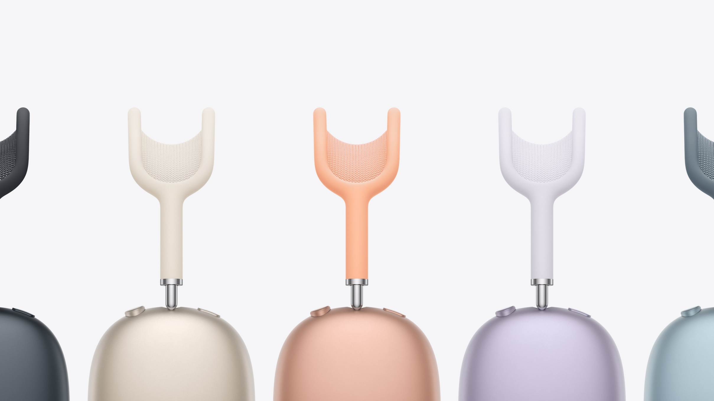 AirPods Max in a series of new colors
