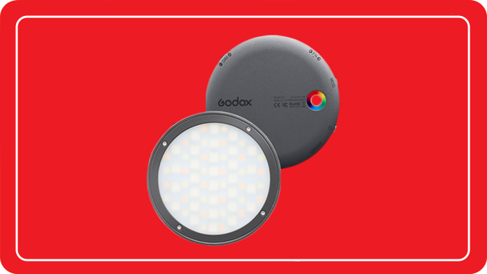 Godox Round Mini RGB LED Magnetic Light Godox Round Mini RGB LED Magnetic Light