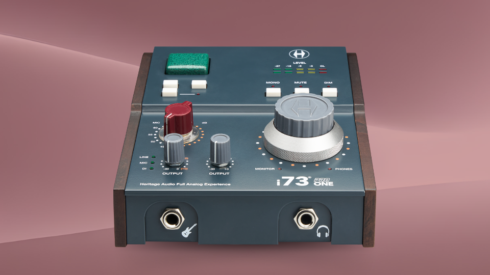 Heritage Audio i73 PRO One USB-C Audio Interface Heritage Audio i73 PRO One USB-C Audio Interface