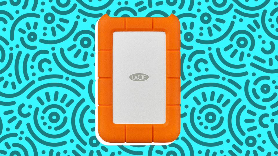 LaCie 2TB Rugged USB-C 3.2 Gen 1 External Hard Drive