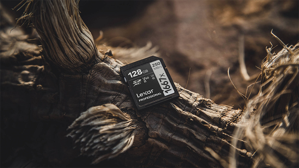 Lexar 128GB Professional 1667x UHS-II SDXC Memory Card