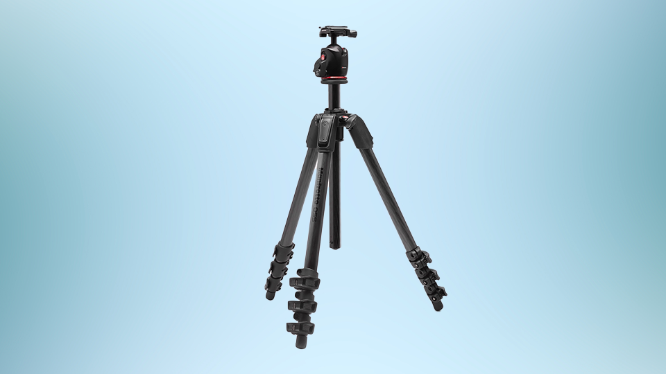 Manfrotto 055XPRO 4-Section Photo AS Carbon Fiber Tripod