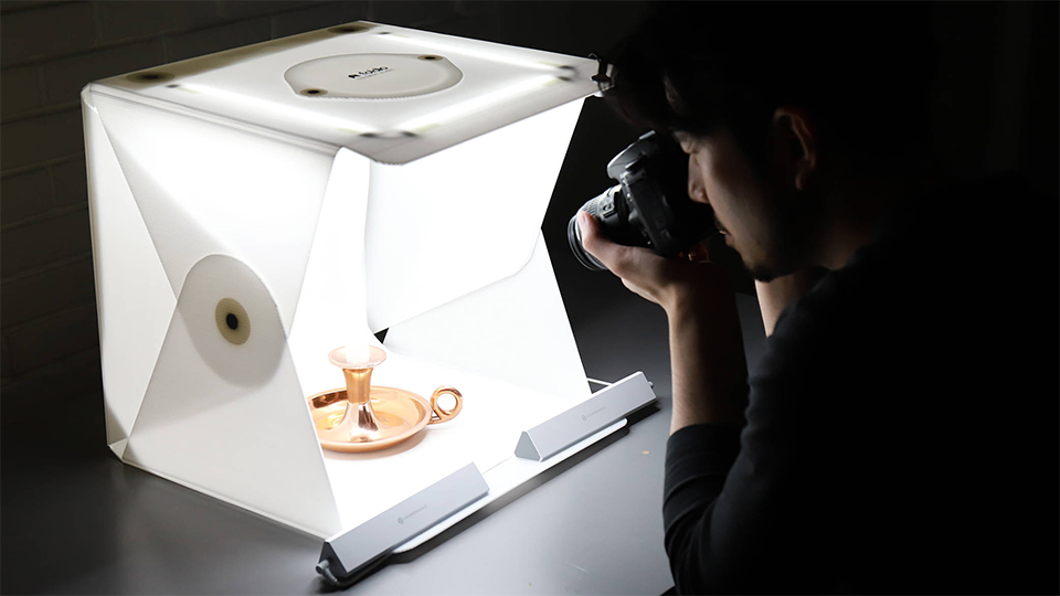 ORANGEMONKIE Foldio2Plus 15" Fold Portable Lightbox Studio ORANGEMONKIE Foldio2Plus 15" Fold Portable Lightbox Studio
