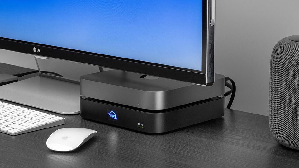 OWC miniStack STX &amp; Thunderbolt Hub Xpansion