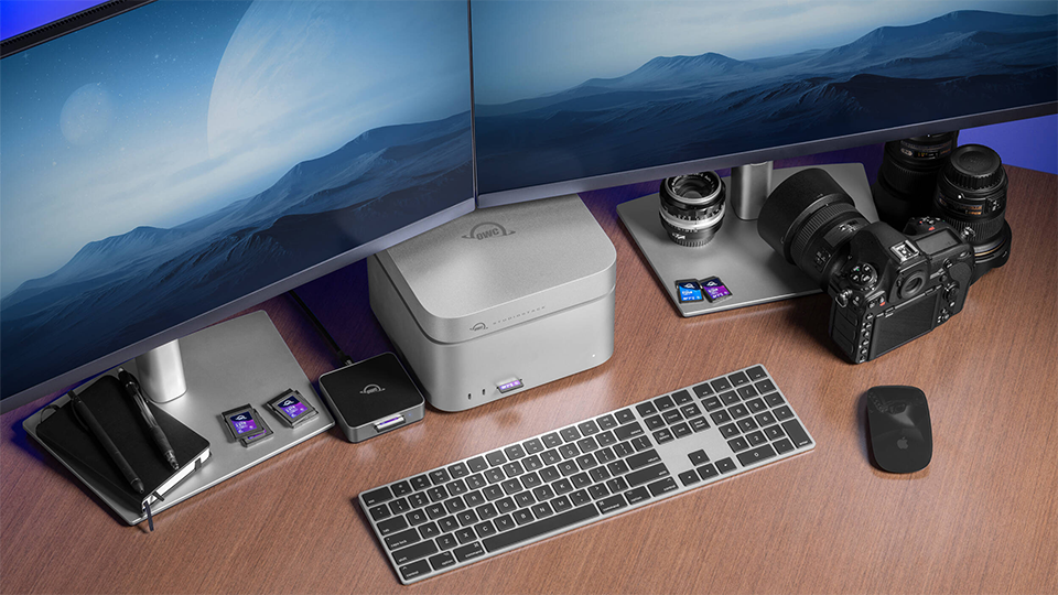 OWC 24TB StudioStack Thunderbolt 5 Storage Hub