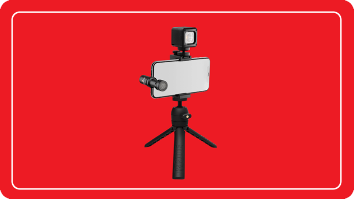 RODE Vlogger Kit iOS Edition Filmmaking Kit for Mobile Devices with Lightning Ports RODE Vlogger Kit iOS Edition Filmmaking Kit for Mobile Devices with Lightning Ports