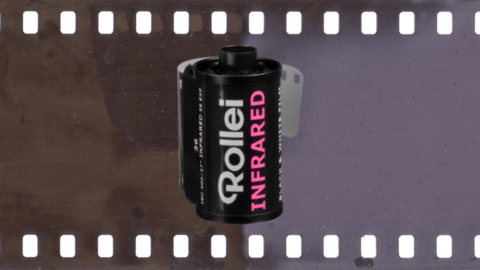 Rollei Infrared 400 Black and White Negative Film (35mm Roll Film, 36 Exposures)