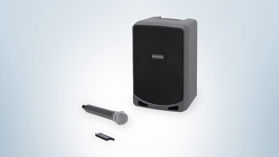 Samson Expedition XP106w Portable PA System with Wireless Handheld Mic System & Bluetooth