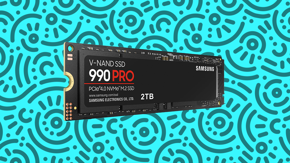 Samsung 2TB 990 PRO PCIe 4.0 x4 M.2 Internal SSD