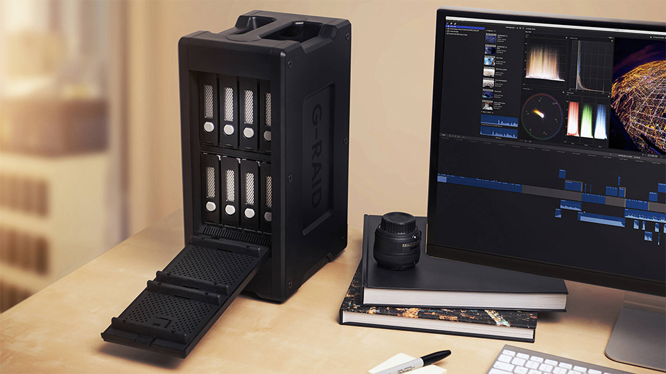 SanDisk Professional 160TB G-RAID Shuttle 8 8-Bay Thunderbolt 3 RAID Array