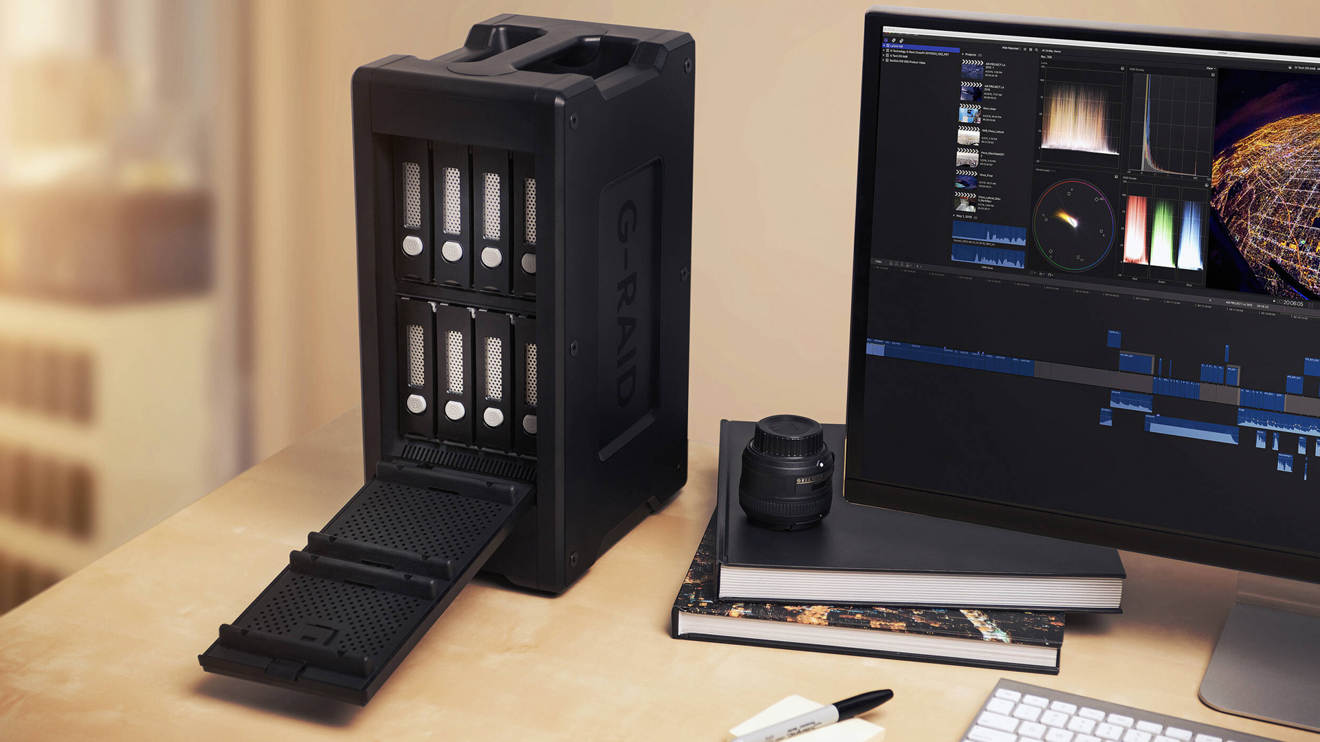 SanDisk Professional 192TB G-RAID Shuttle 8 8-Bay Thunderbolt 3 RAID Array