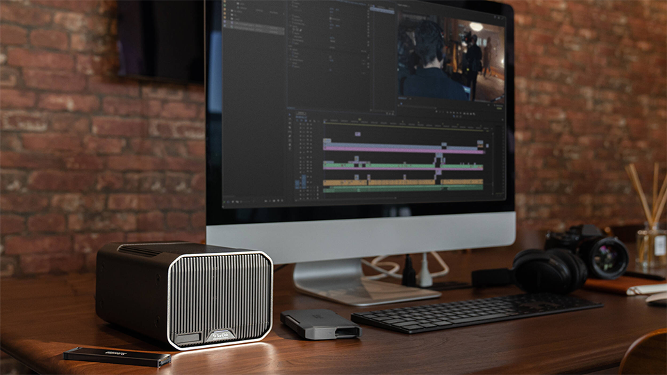 SanDisk Professional 12TB G-RAID Mirror 2-Bay RAID Thunderbolt 3 Array
