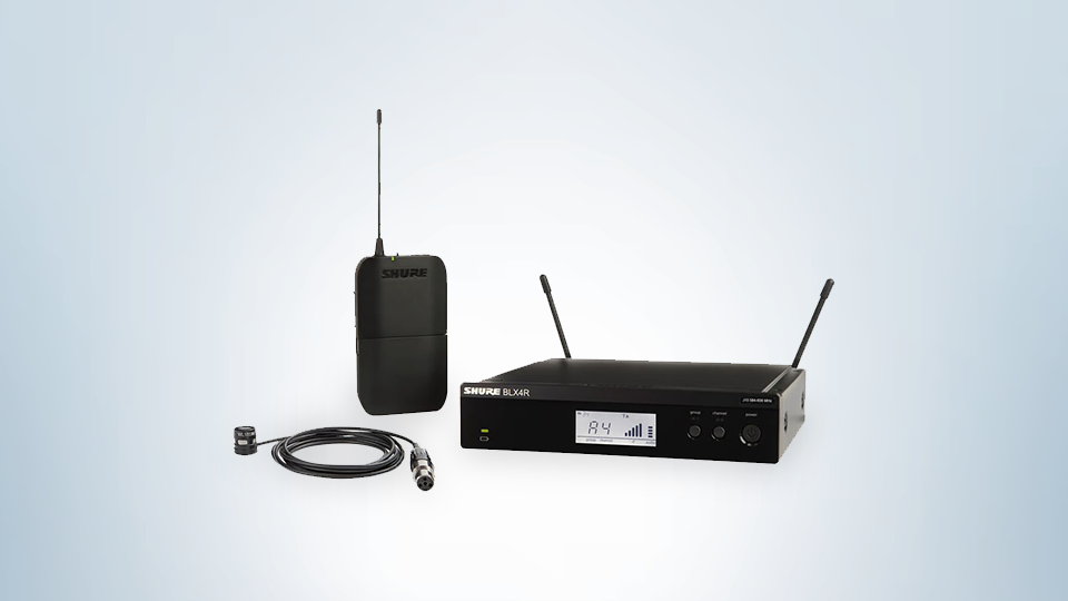 Shure BLX14R/W85M Rackmount Wireless Cardioid Lavalier Microphone System
