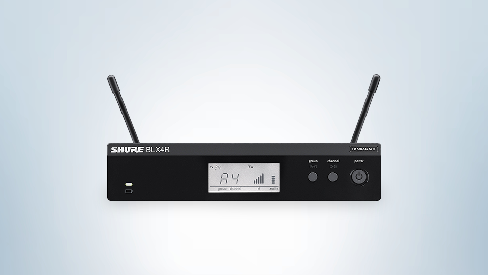 Shure BLX4R Rackmount Wireless Receiver