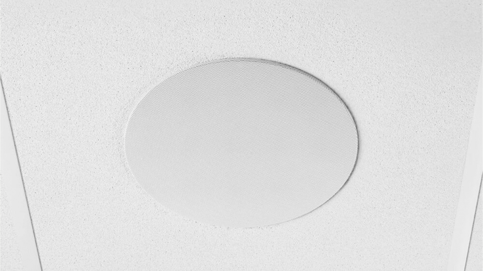 Shure MXN5W-C Networked Ceiling Speaker with Dante Shure MXN5W-C Networked Ceiling Speaker with Dante