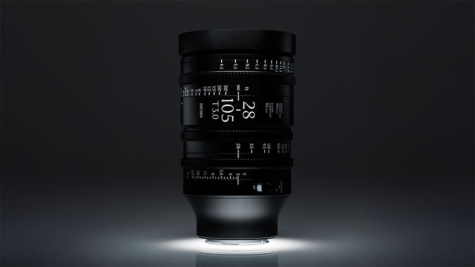 Sigma 28-105mm T3 FF Cine Zoom Lens with AF