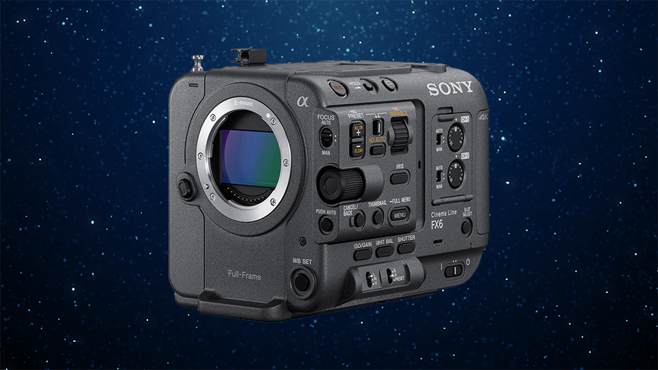 Sony FX6 Full-Frame Cinema Camera Sony FX6 Full-Frame Cinema Camera