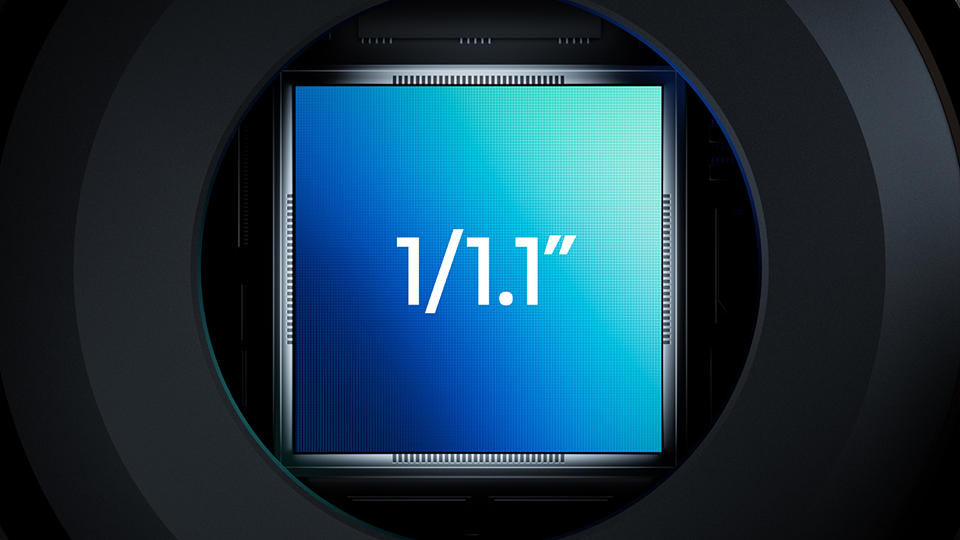 All New 1/1.1” Square Sensor