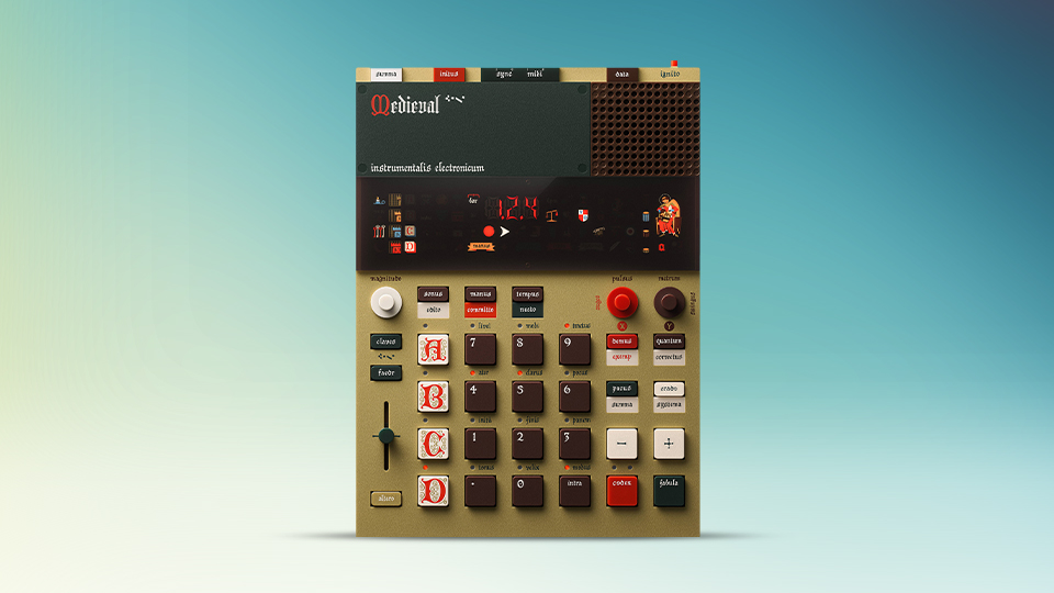 teenage engineering EP 1320 Medieval Sampler Composer teenage engineering EP 1320 Medieval Sampler Composer