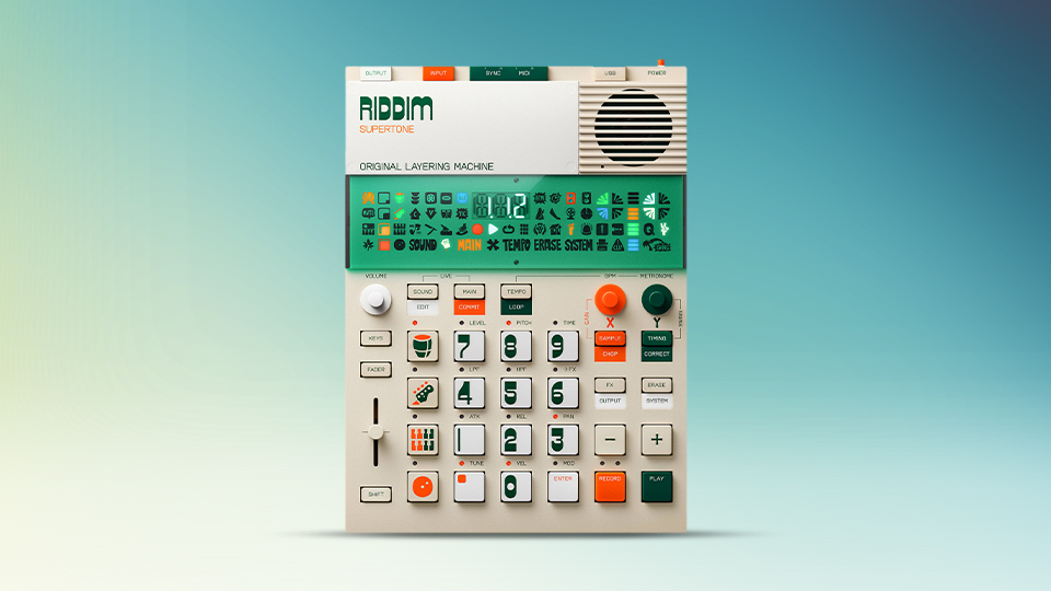 teenage engineering EP 40 RIDDIM Sampler Composer teenage engineering EP 40 RIDDIM Sampler Composer
