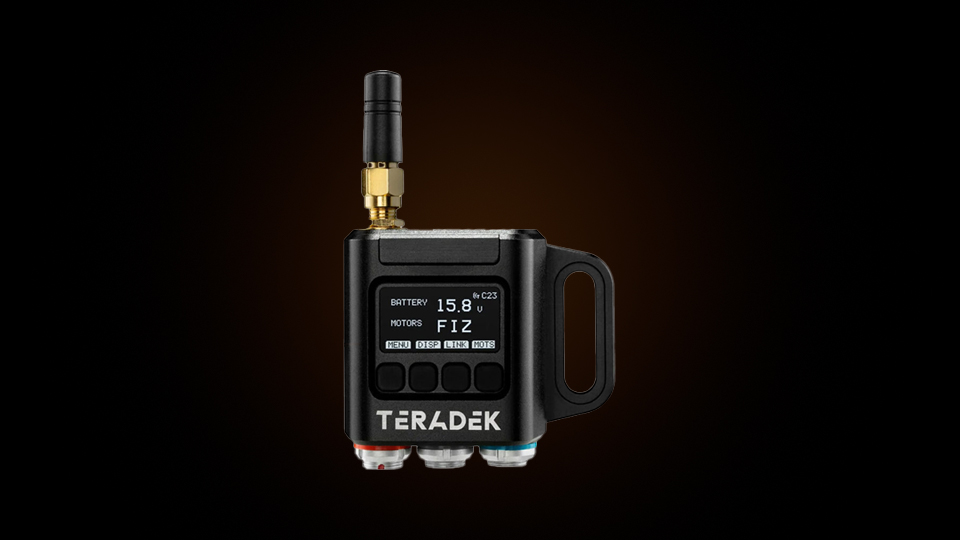Teradek MDR.S Compact 3-Channel Lens Control Receiver