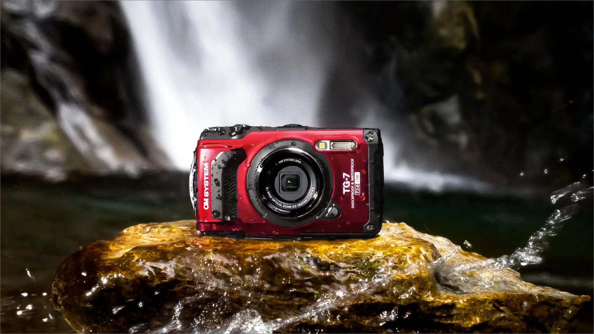 OM SYSTEM Tough TG-7 Digital Camera (Red) OM SYSTEM Tough TG-7 Digital Camera (Red)