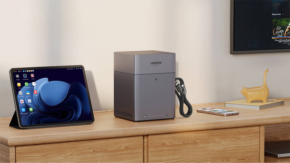 UGREEN DH4300 Plus 4-Bay NAS Enclosure