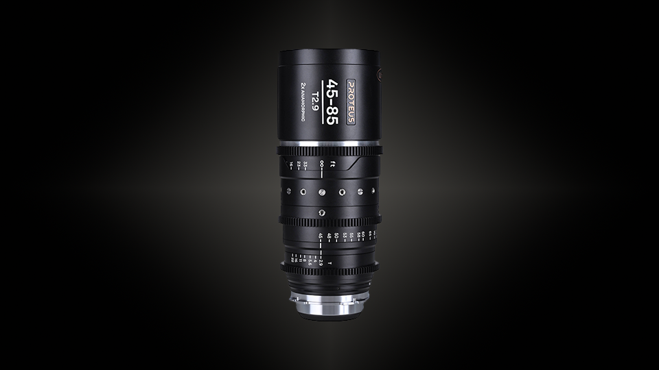 Venus Optics Laowa Proteus 45-85mm T2.9 2x S35 Anamorphic Zoom Venus Optics Laowa Proteus 45-85mm T2.9 2x S35 Anamorphic Zoom
