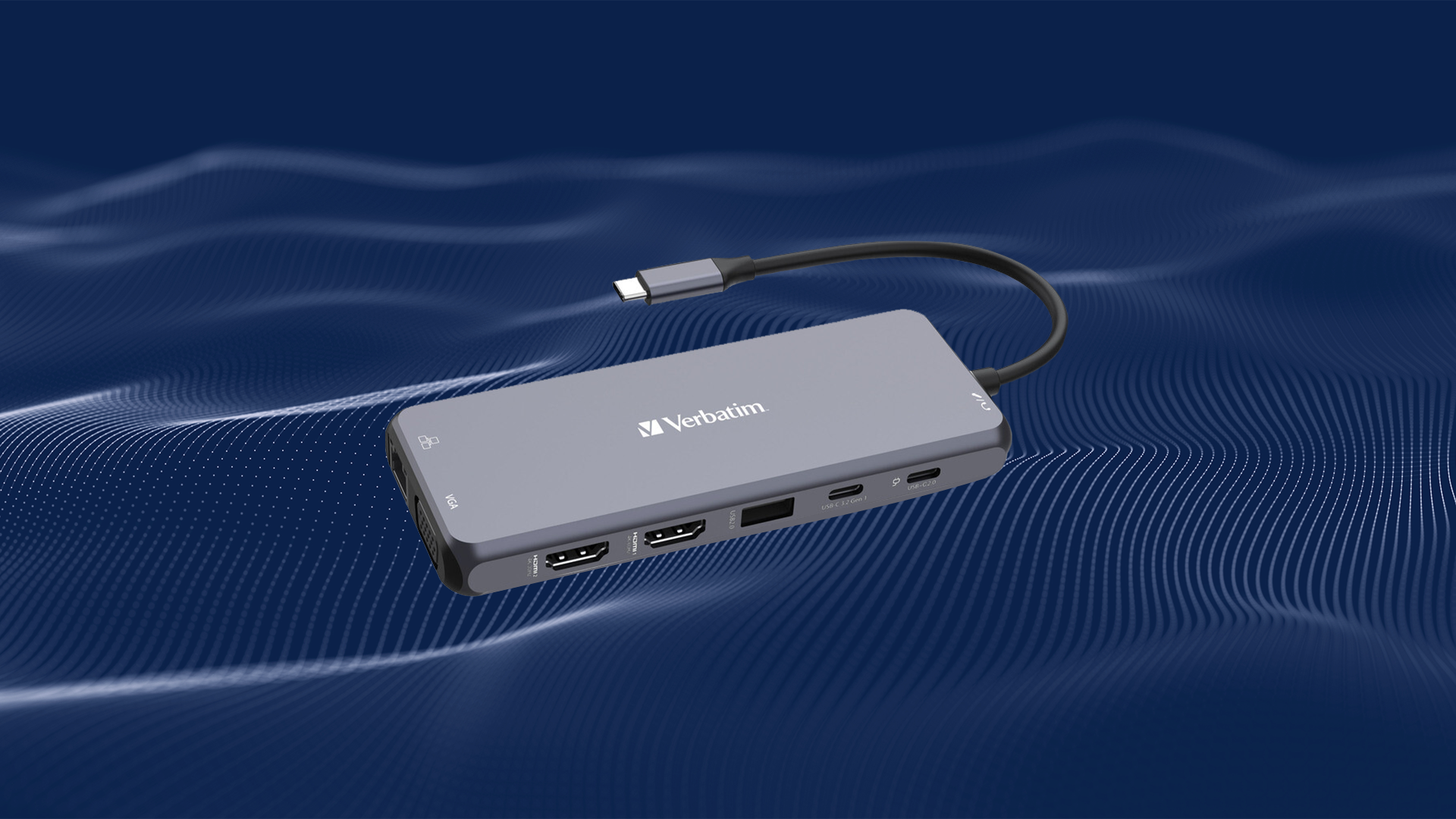 Verbatim 14-Port USB-C Pro CMH-14 Multiport Hub Verbatim 14-Port USB-C Pro CMH-14 Multiport Hub