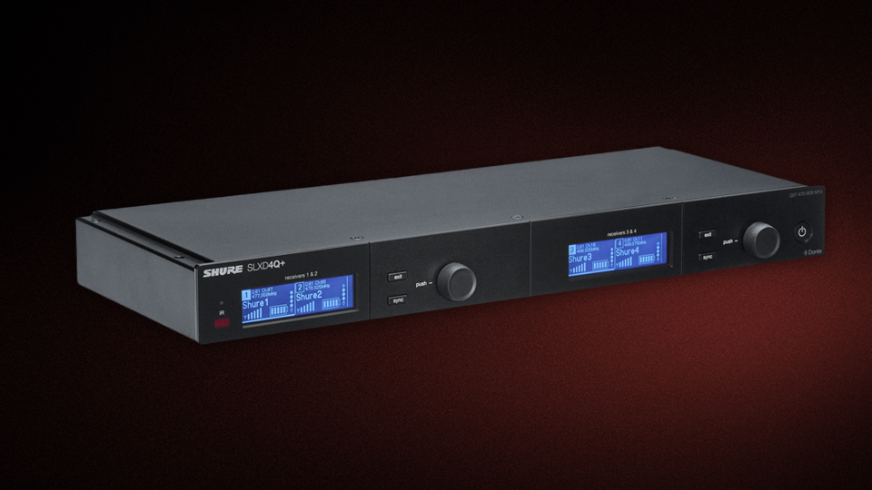 SLXD Quad Channel Receiver SLXD4QDAN+ SLXD Quad Channel Receiver SLXD4QDAN+