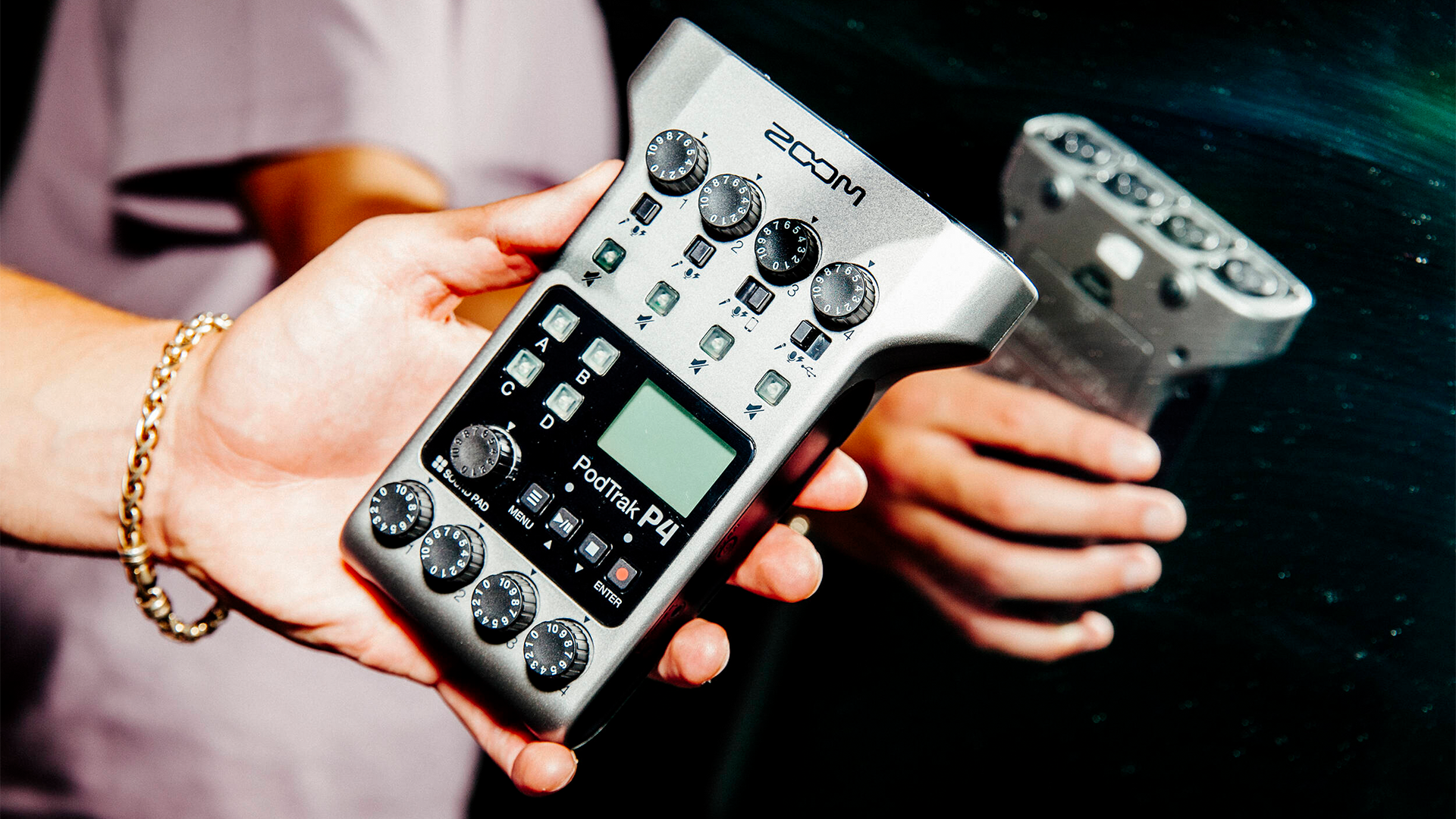 Zoom PodTrak P4 Portable Multitrack Podcast Recorder